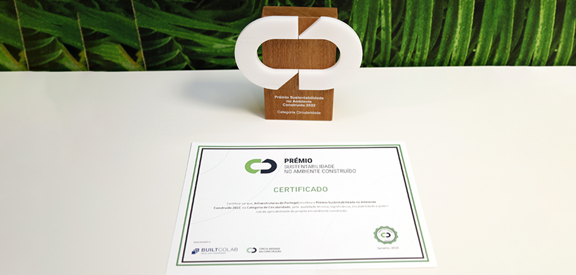 IP vence Prémio Sustentabilidade no Ambiente Construído 2022 