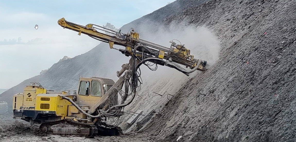 A IP realiza visitas a obras geotécnicas na Linha de Évora.