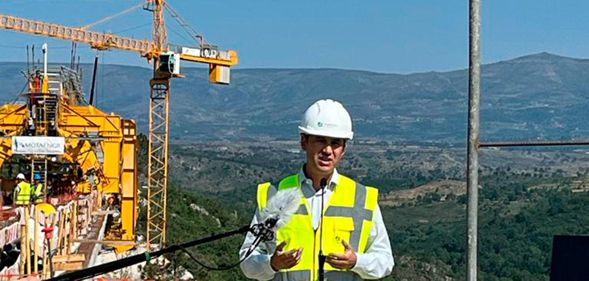 Visita Obras de Modernização da Linha da Beira Alta