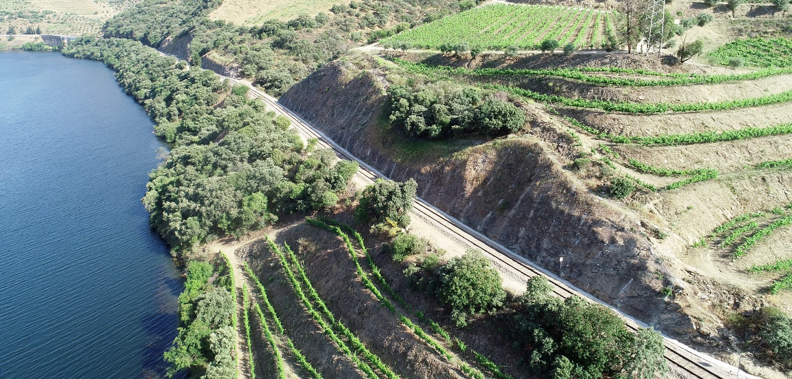Talude 2 da Linha do Douro