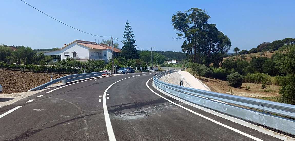 Concluída a estabilização de muro de suporte na ER361