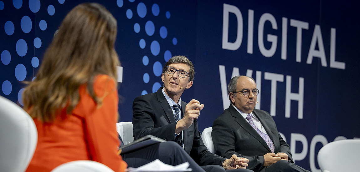 Fotografia da sessão do CNN Portugal Summit