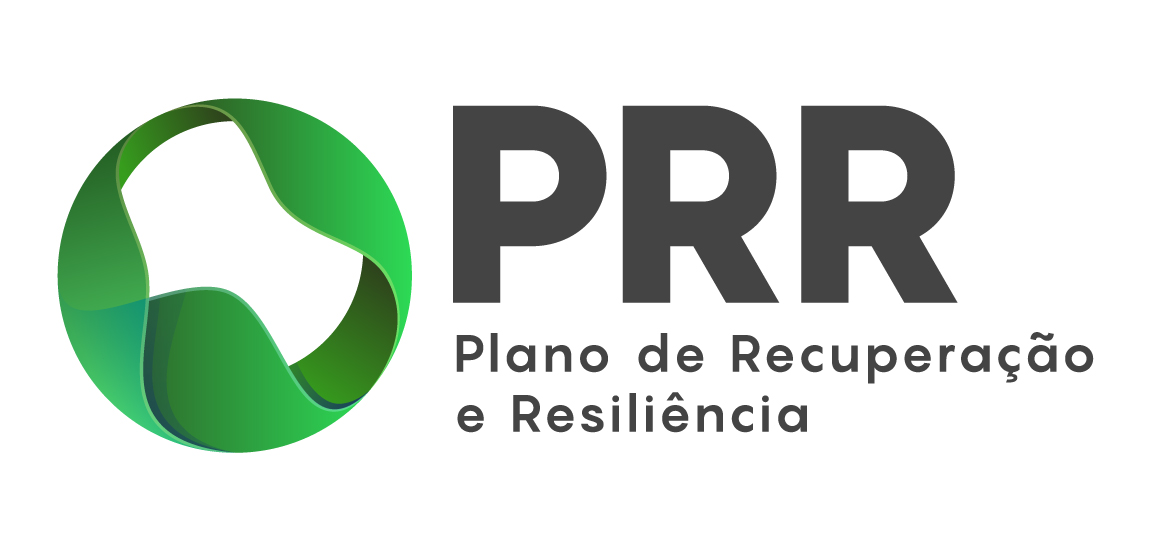 Logotipo do PRR - Plano de Recuperação e Resiliência