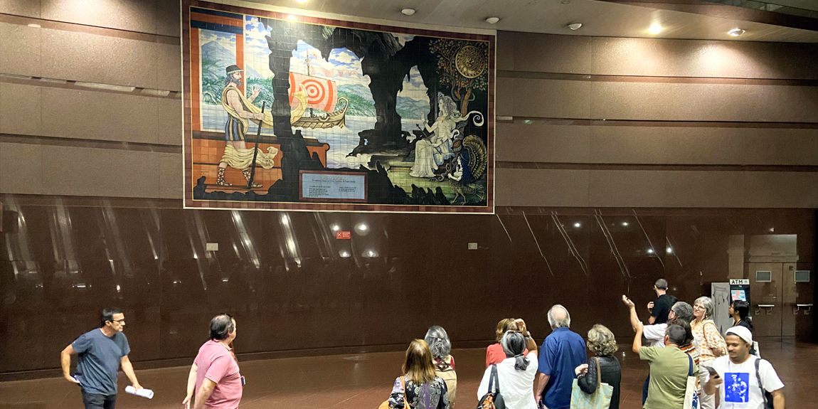 Visita à Estação do Rossio Património