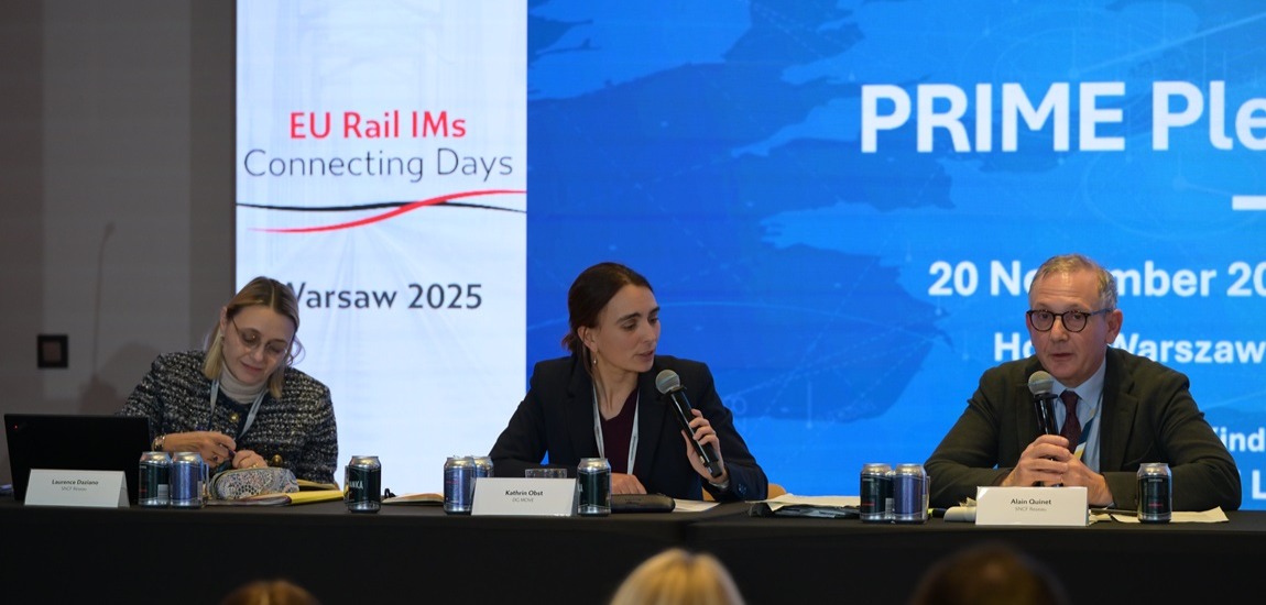 Plenário do Platform of Rail Infrastructure Managers in Europe (PRIME)
