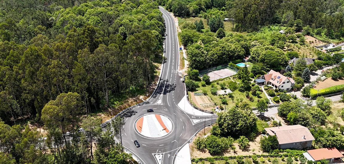 Fotografia 4 - Conclusão da empreitada EN229 Viseu/Sátão - Eliminação de constrangimentos em zonas industriais